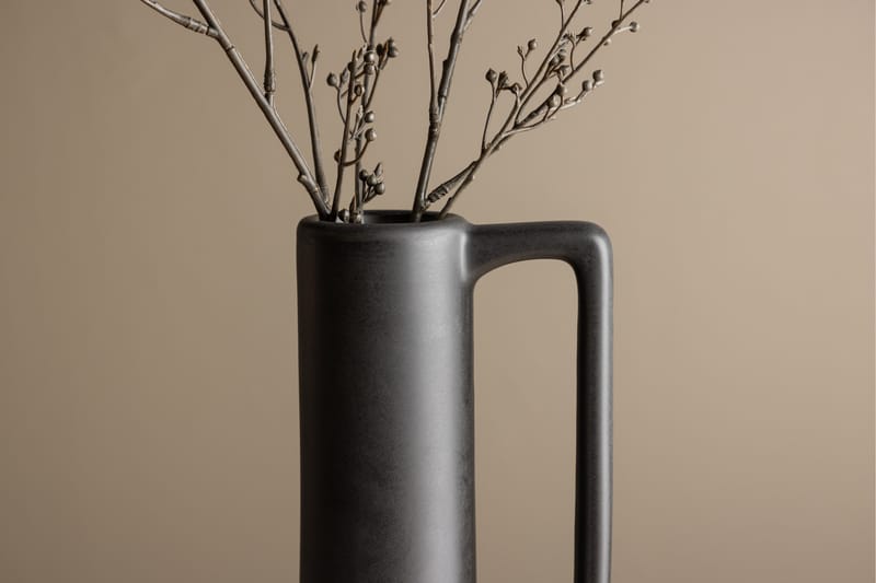 Allis Maljakko 18 cm - Musta - Sisustustuotteet - Maljakko