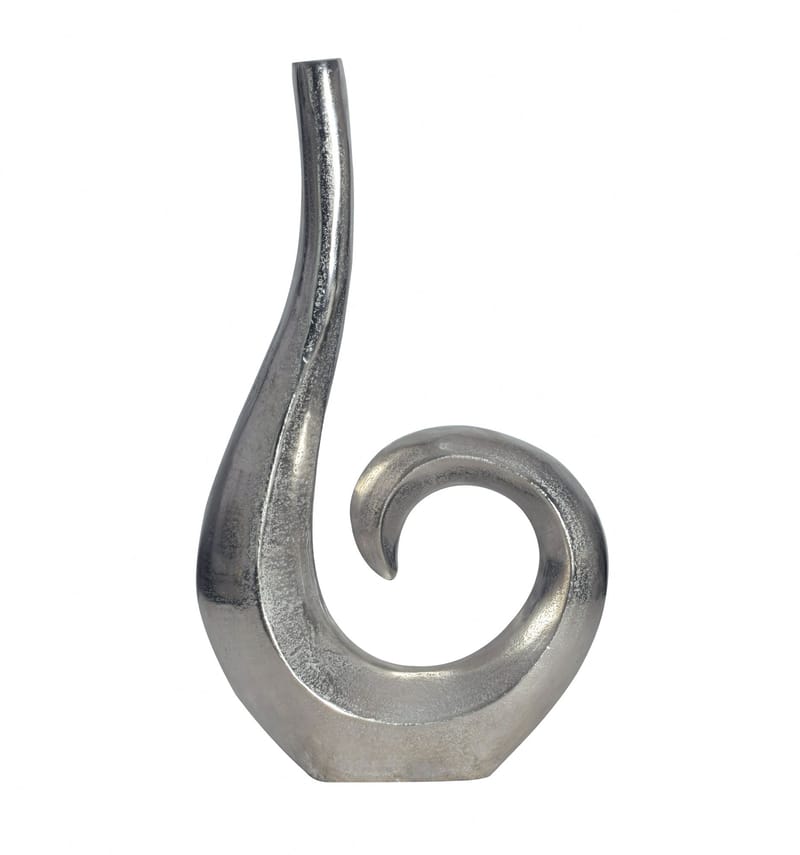 Dalara-maljakko 47 cm - Hopeanvärinen - Sisustustuotteet - Maljakko