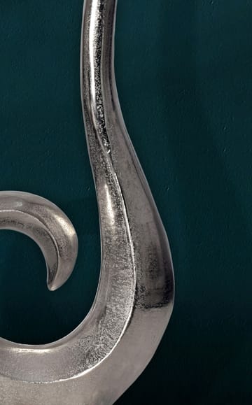 Dalara-maljakko 47 cm - Hopeanvärinen - Sisustustuotteet - Maljakko