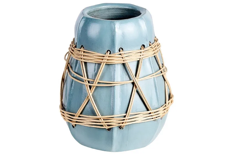 Dekorationsvas Beliani Kamering blue||Beige, undefined