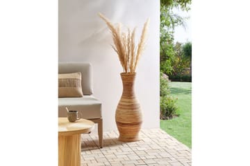 Dekorationsvas Beliani Trinisa 22x22x50 cm 30x30x70 cm - Sisustustuotteet - Maljakko