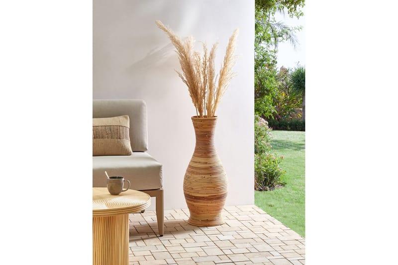 Dekorationsvas Beliani Trinisa 22x22x50 cm 30x30x70 cm - Sisustustuotteet - Maljakko