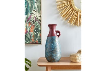Dekorationsvas Beliani Velia 20x20x50 cm 23x23x40 cm - Sisustustuotteet - Maljakko