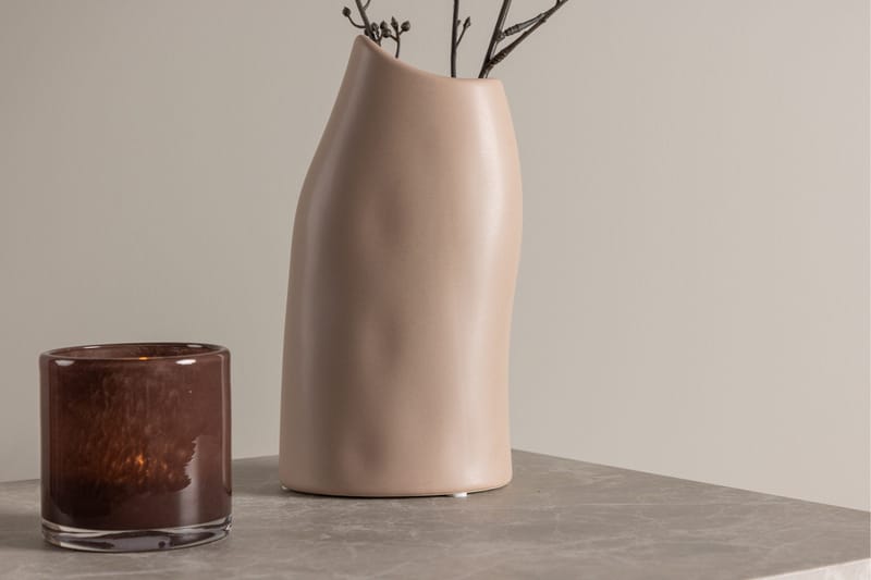 Ernst Maljakko 9x9 cm - Vaaleanpunainen - Sisustustuotteet - Maljakko