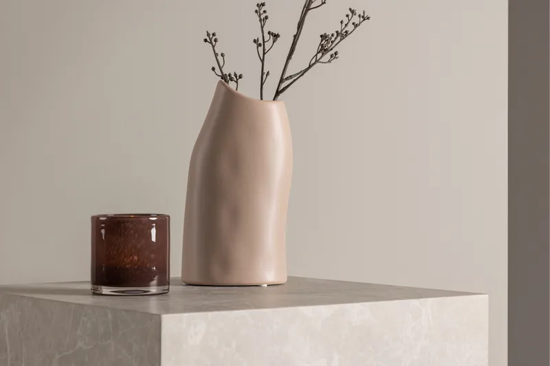 Ernst Maljakko 9x9 cm - Vaaleanpunainen - Sisustustuotteet - Maljakko