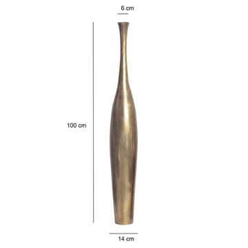 Isloren-maljakko 100 cm - Kullanvärinen - Sisustustuotteet - Maljakko