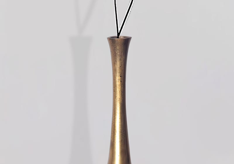Isloren-maljakko 100 cm - Kullanvärinen - Sisustustuotteet - Maljakko