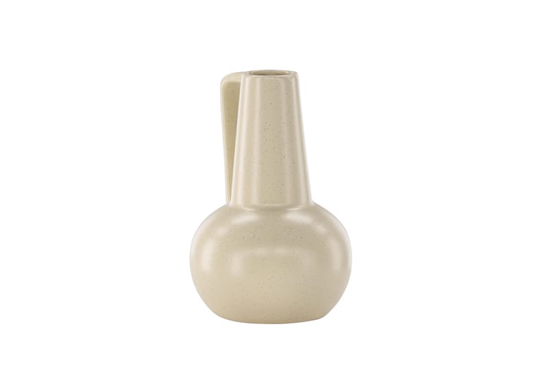 Lane Maljakko 15x15 cm - Beige - Sisustustuotteet - Maljakko