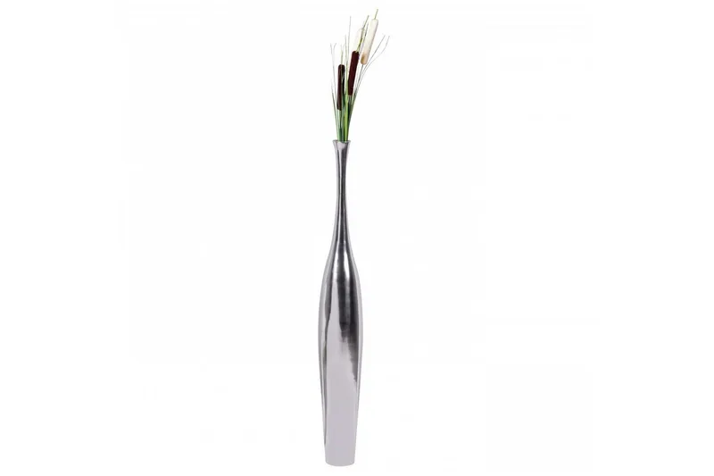 Maljakko Wohnling kiillotettua alumiinivalua, moderni tyyli 100 cm, 100 cm
