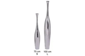 Maljakko Wohnling kiillotettua alumiinivalua, moderni tyyli 100 cm - 100 cm - Sisustustuotteet - Maljakko