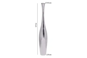 Maljakko Wohnling kiillotettua alumiinivalua, moderni tyyli 75 cm - 75 cm - Sisustustuotteet - Maljakko