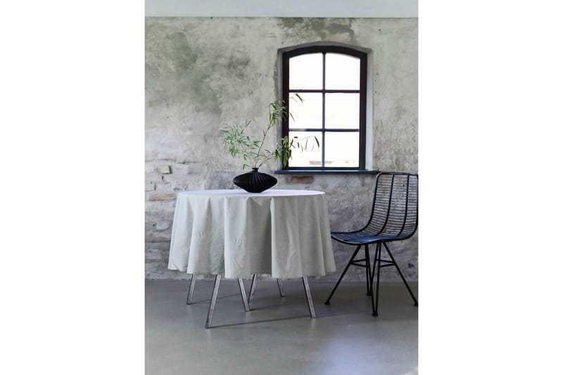 Eden pöytäliina Ø180 cm, Offwhite