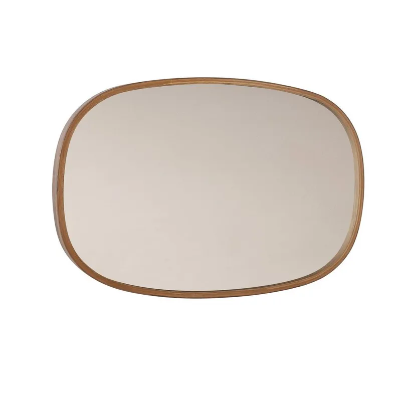 Aranfield seinäkiinnitteinen peili Suorakulmainen 55 cm, Ruskea