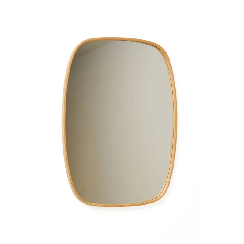 Aranfield seinäkiinnitteinen peili Suorakulmainen 62 cm, Ruskea