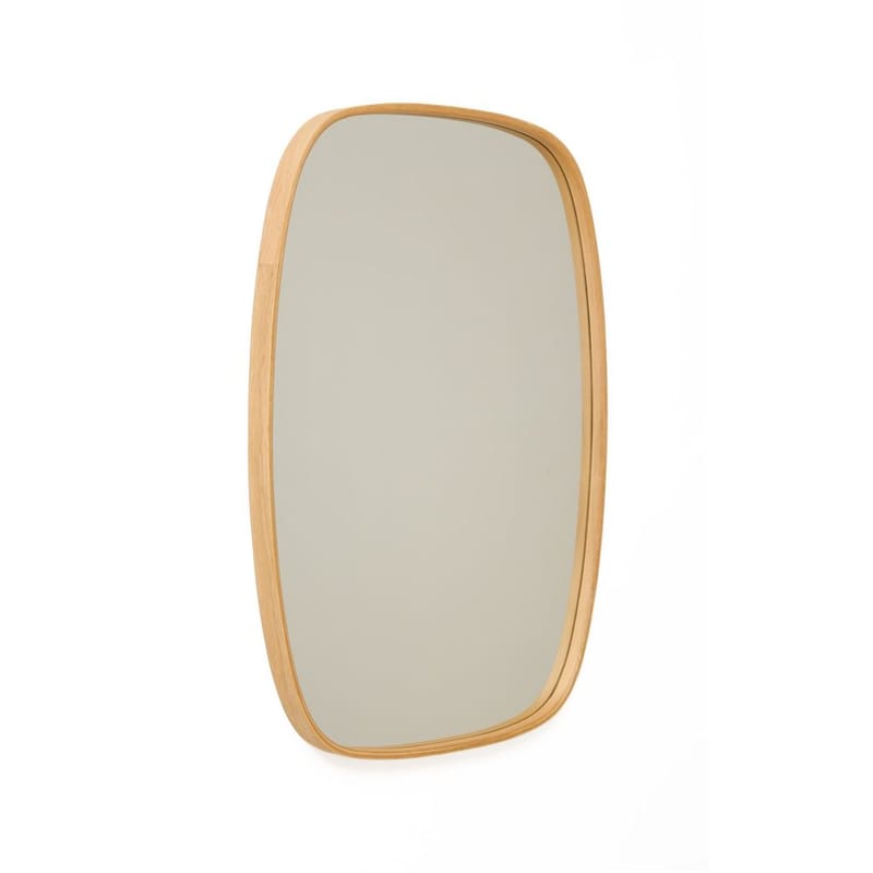 Aranfield seinäkiinnitteinen peili Suorakulmainen 62 cm - Ruskea - Sisustustuotteet - Peili