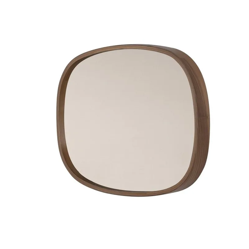 Aranfield seinäkiinnitteinen peili Suorakulmainen 55 cm - Ruskea - Sisustustuotteet - Peili