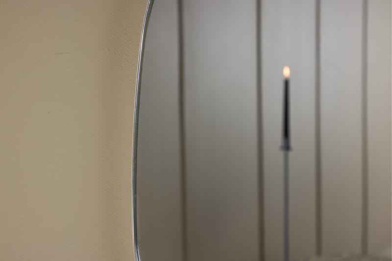 Askersund Seinäpeili 40 cm - Hopea - Sisustustuotteet - Peili