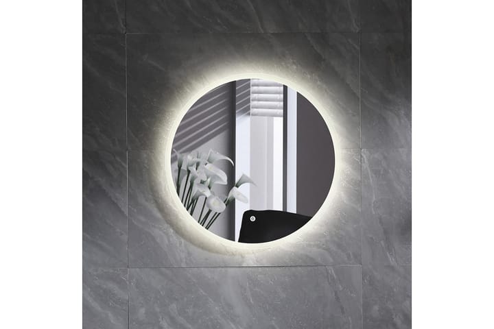 Bathlife Skina Peili 600 - Valkoinen - Peili - Kylpyhuoneen peilit - Kylpyhuonepeili valaistuksella