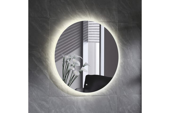 Bathlife Skina Peili 800 - Valkoinen - Peili - Kylpyhuoneen peilit - Kylpyhuonepeili valaistuksella