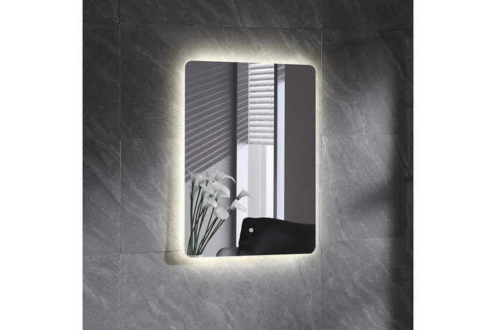 Bathlife Tindra Peili 600 - Valkoinen - Peili - Kylpyhuoneen peilit - Kylpyhuonepeili valaistuksella
