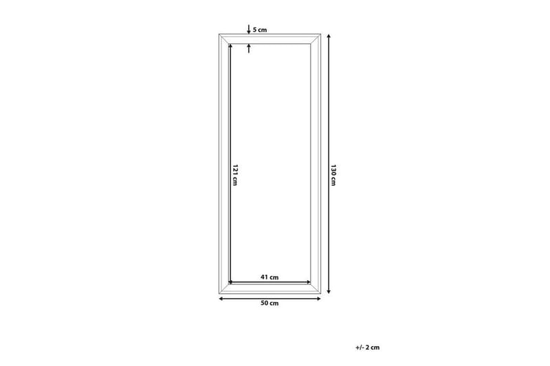 Benon Peili 50 cm - Valkoinen - Sisustustuotteet - Peili