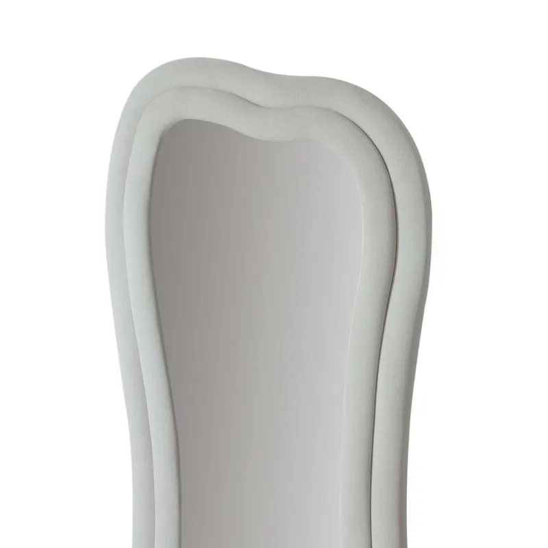 Bordentown Lattiapeili 65 x 170 cm - Kermanvalkoinen - Sisustustuotteet - Peili - Lattiapeili