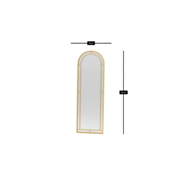 Dasina Lattiapeili 60 x 180 cm - Kulta - Sisustustuotteet - Peili - Lattiapeili