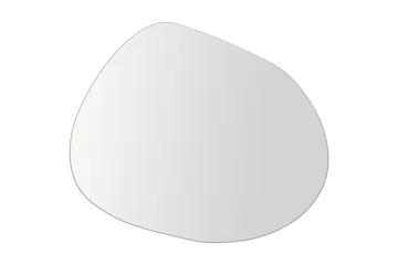 Epäsymmetrinen Peili 75x55 cm - Musta - Sisustustuotteet - Peili