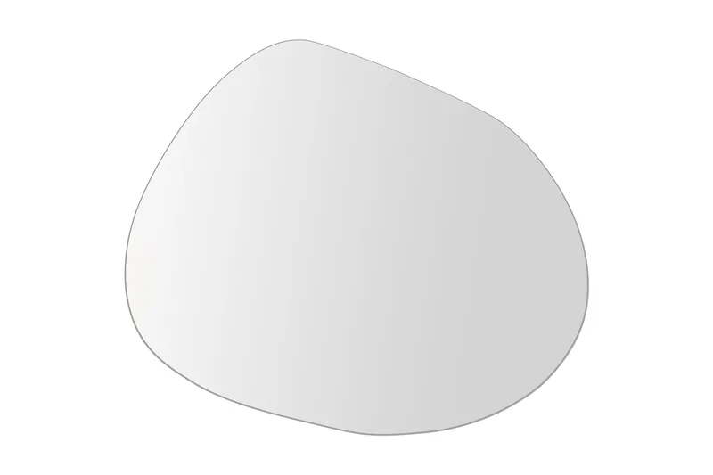 Epäsymmetrinen Peili 75x55 cm, Musta