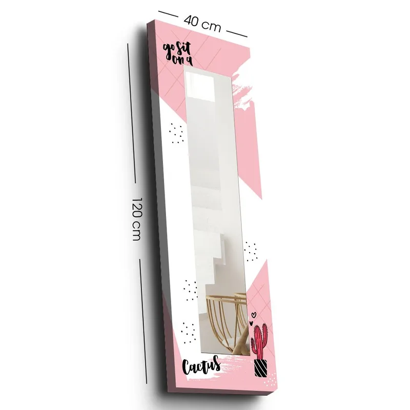 Koristepeili 40x120 cm, Monivärinen