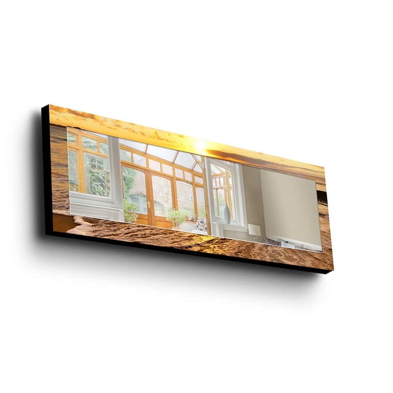Koristepeili 40x120 cm - Monivärinen - Sisustustuotteet - Peili - Eteispeili