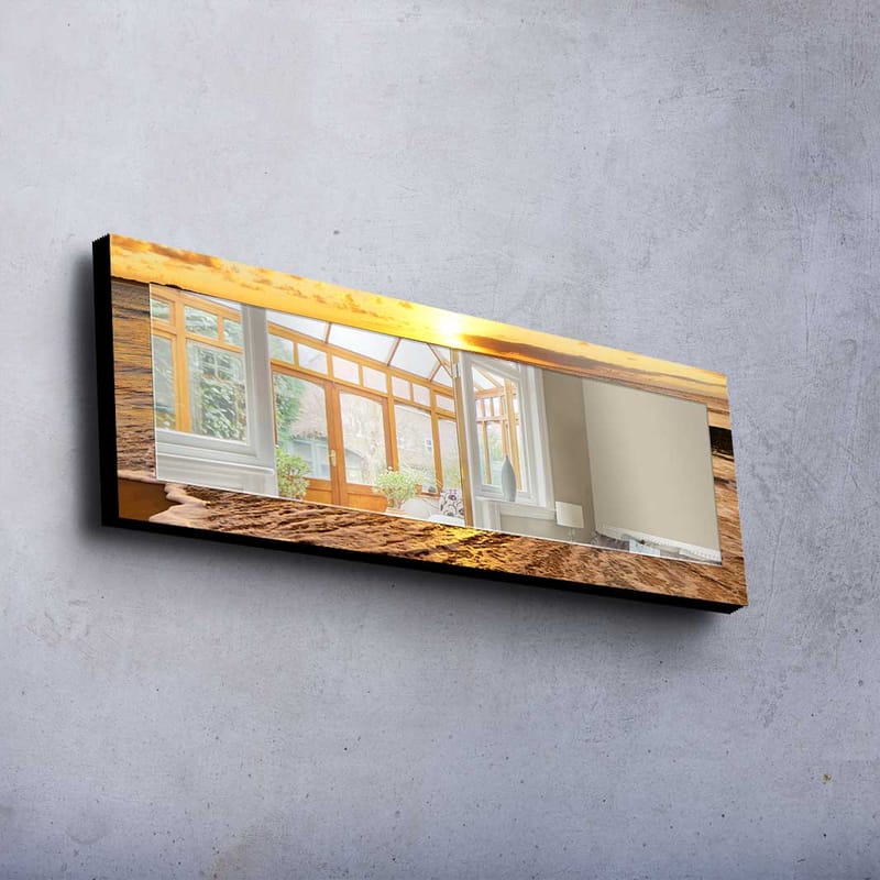 Koristepeili 40x120 cm - Monivärinen - Sisustustuotteet - Peili - Eteispeili