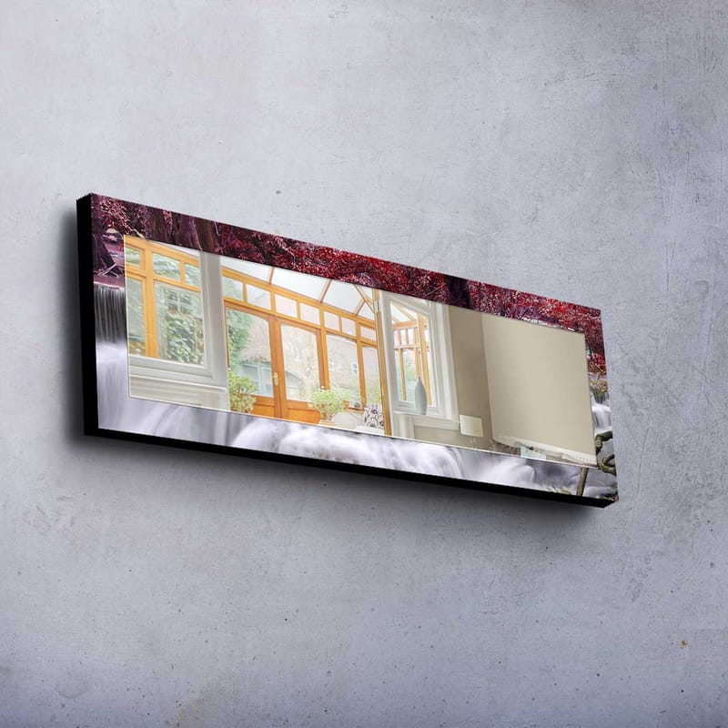 Koristepeili 40x120 cm - Monivärinen - Sisustustuotteet - Peili - Eteispeili