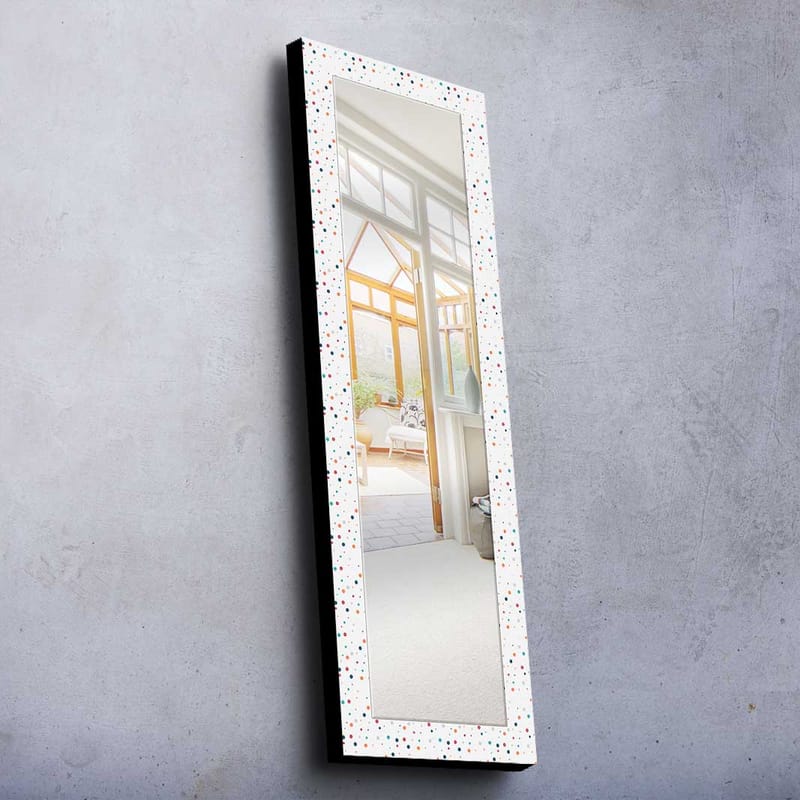 Koristepeili 40x120 cm - Monivärinen - Sisustustuotteet - Peili - Eteispeili