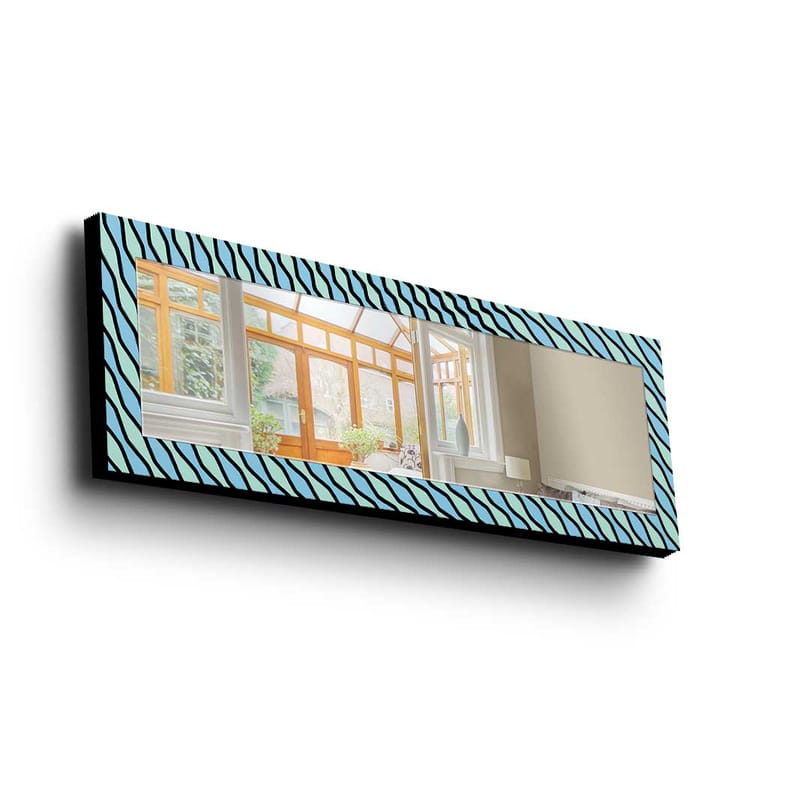 Koristepeili 40x120 cm - Monivärinen - Sisustustuotteet - Peili - Eteispeili