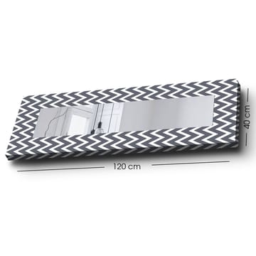 Koristepeili 40x120 cm - Monivärinen - Sisustustuotteet - Peili - Eteispeili