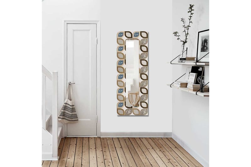 Koristepeili 40x120 cm - Monivärinen - Sisustustuotteet - Peili - Eteispeili
