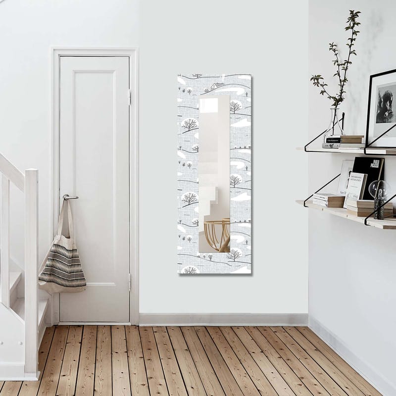 Koristepeili 40x120 cm - Monivärinen - Sisustustuotteet - Peili - Eteispeili