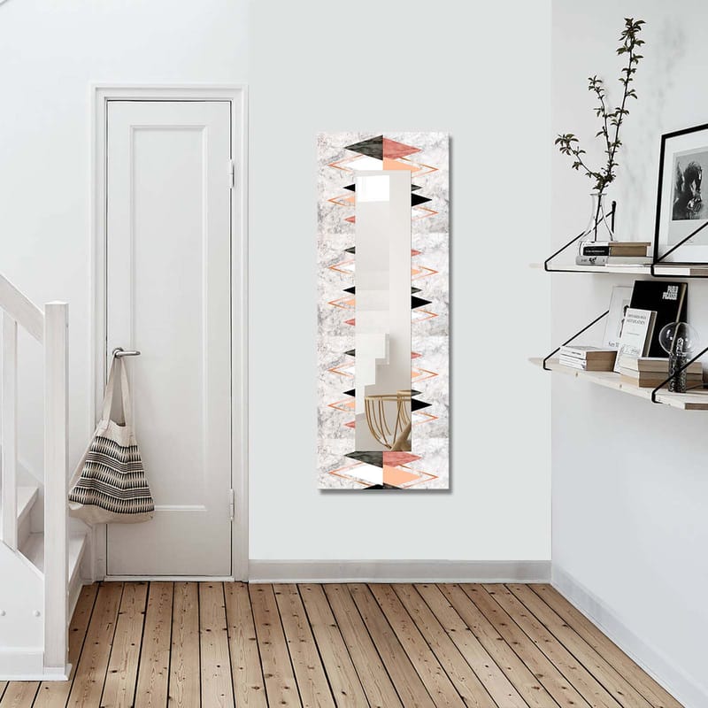 Koristepeili 40x120 cm - Monivärinen - Sisustustuotteet - Peili - Eteispeili