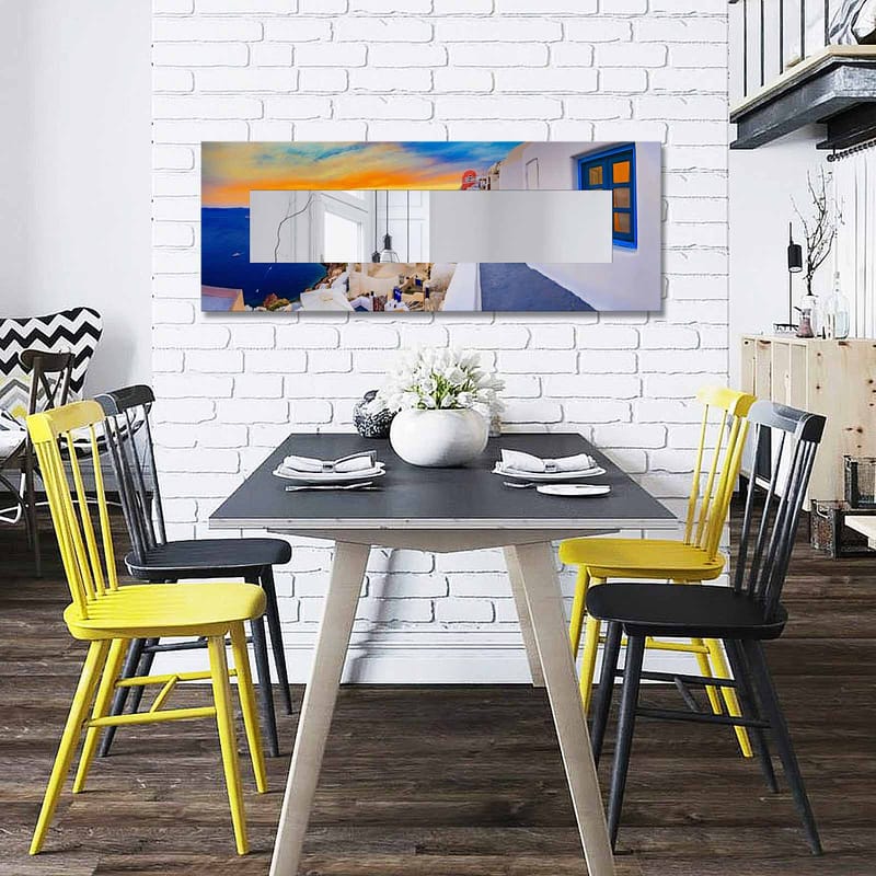 Koristepeili 40x120 cm - Monivärinen - Sisustustuotteet - Peili - Eteispeili