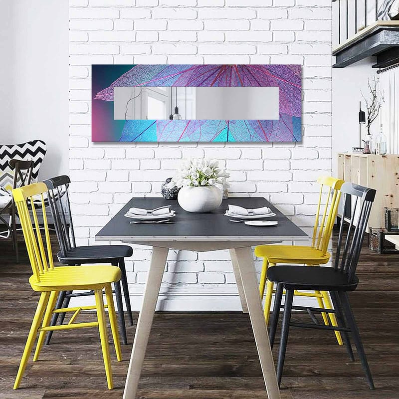 Koristepeili 40x120 cm - Monivärinen - Sisustustuotteet - Peili - Eteispeili