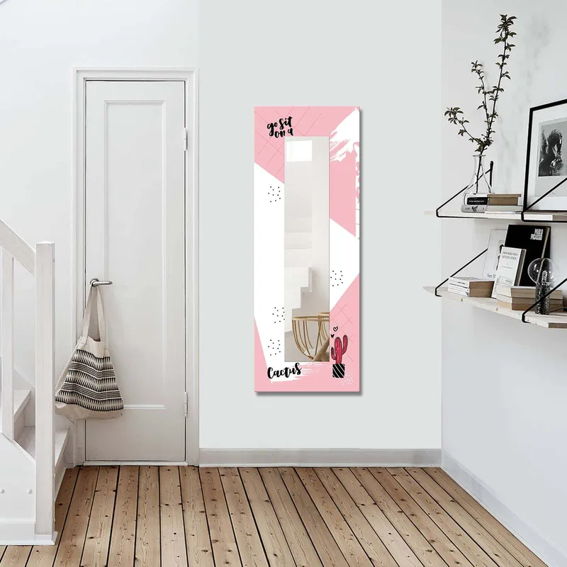 Koristepeili 40x120 cm - Monivärinen - Sisustustuotteet - Peili - Eteispeili