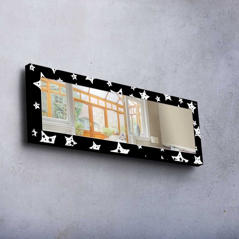 Koristepeili 40x120 cm - Monivärinen - Sisustustuotteet - Peili - Eteispeili