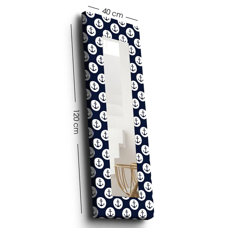 Koristepeili 40x120 cm, Monivärinen