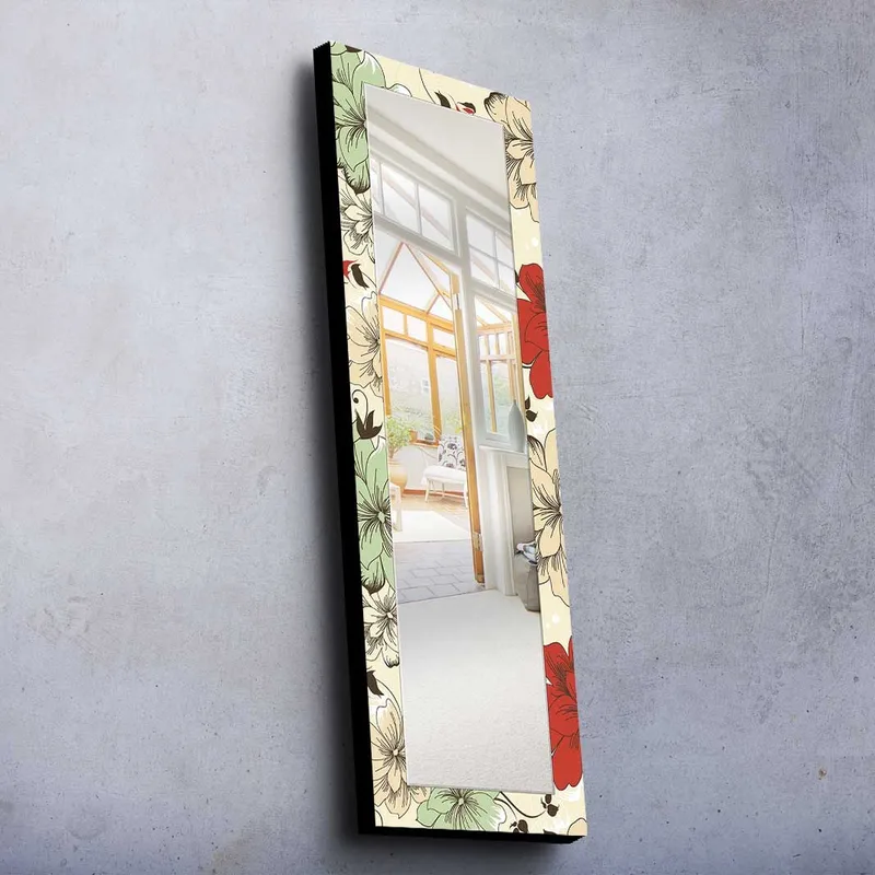 Koristepeili 40x120 cm, Monivärinen