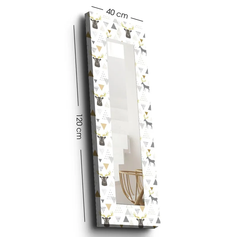 Koristepeili 40x120 cm, Monivärinen