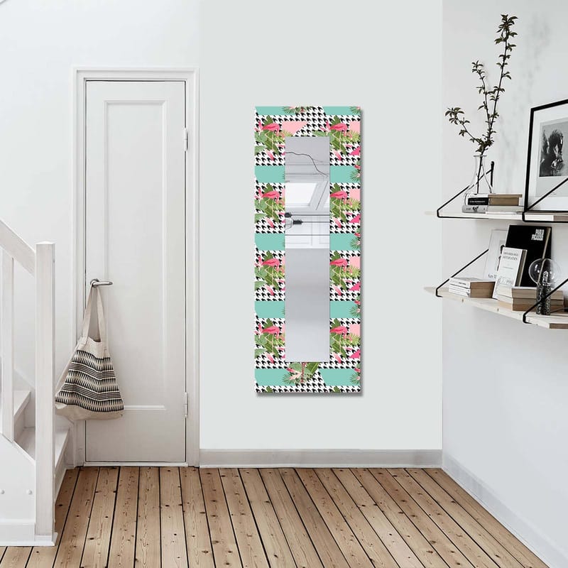 Koristepeili 40x120 cm - Monivärinen - Sisustustuotteet - Peili - Eteispeili