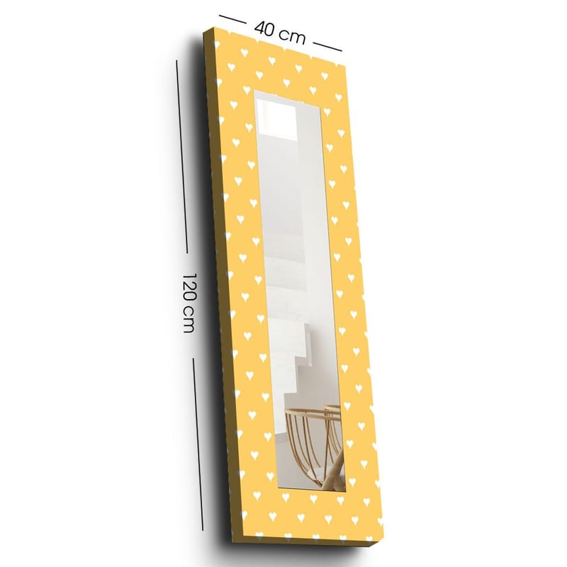 Koristepeili 40x120 cm, Monivärinen