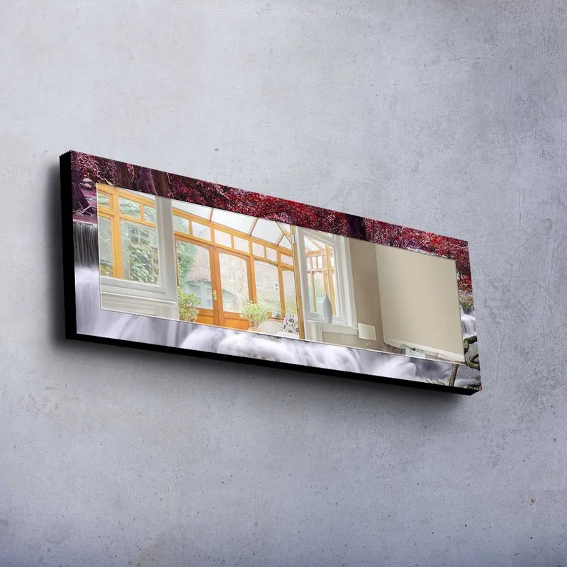 Koristepeili 40x120 cm - Monivärinen - Sisustustuotteet - Peili - Eteispeili