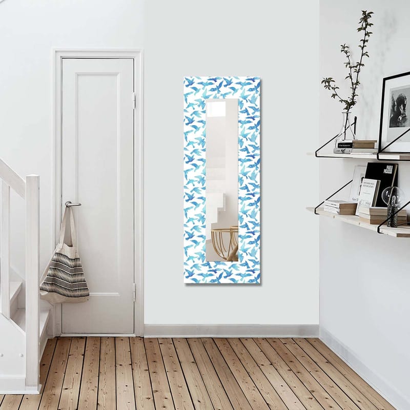 Koristepeili 40x120 cm - Monivärinen - Sisustustuotteet - Peili - Eteispeili